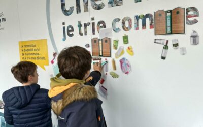 Visite au centre de tri Généris à Ploufragan